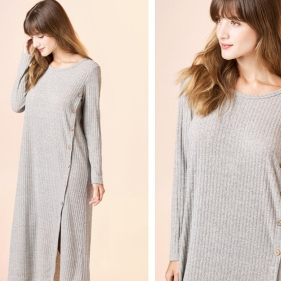 ODDY Maxi Sweater Dress - Picture 4 of 11